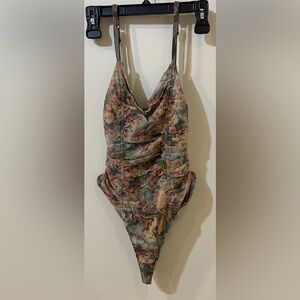 Floral One-Piece Swimsuit